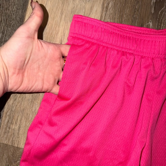 NWT All In Motion Girls Youth Pink Shorts - Picture 3 of 5